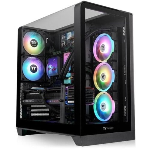Thermaltake View 390 TGMid Tower, tempered glass2x120mm PWM fan, GPU: 460mm Cijene