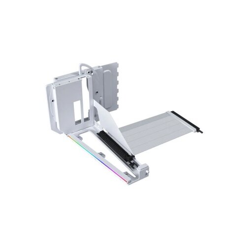 Lian Li Univerzalni vertikalni nosilec grafične kartice GPU Bracket Kit V4, 4 reže, PCIe 5.0, white Cene
