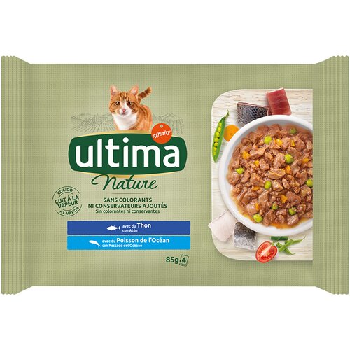 Affinity Ultima Ultima Cat Nature 4 x 85 g - Tuna in oceanska riba Cene