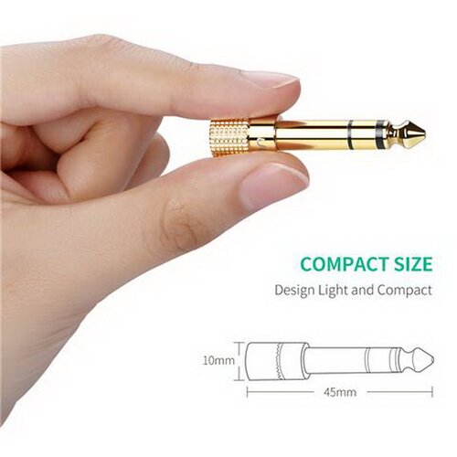 E-green Adapter 6.5mm na 3.5mm 1 komad Slike