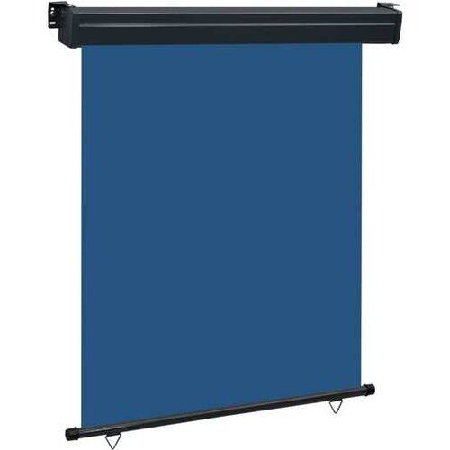 VidaXL Balkonska bočna tenda 140 x 250 cm plava Slike