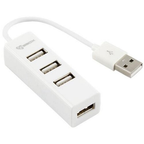 E-green USB hub USB 2.0 4port 4 x USB-A 2.0 USB 2.0 - A Bela Cene