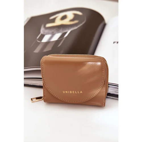  Women's Wallet Made Of Eco Leather Dark Beige Congaia