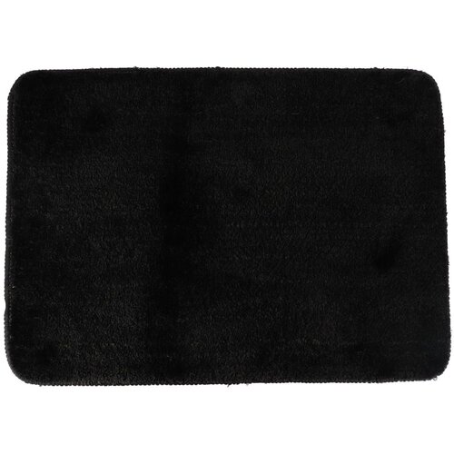 Tendance KUPAONSKI TEPIH 50x70CM MIKROFIBRA I LATEX, CRNA Cene