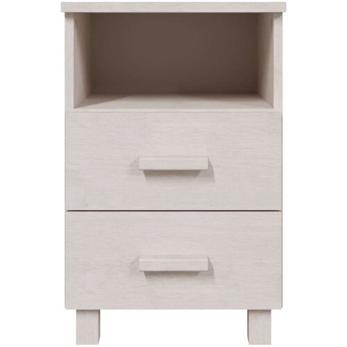 vidaXL noćni ormarići 2 kom bijeli 40 x 35 x 62 cm od masivne borovine Cijene