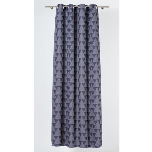 Mendola Fabrics Modra/siva zavesa 130x260 cm Zatapa – Mendola Fabrics Cene