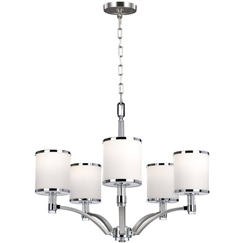Elstead Lighting Feiss FE-PROSPECT-PARK5 - Luster na lancu PROSPECT PARK 5xE27/60W/230V Cene
