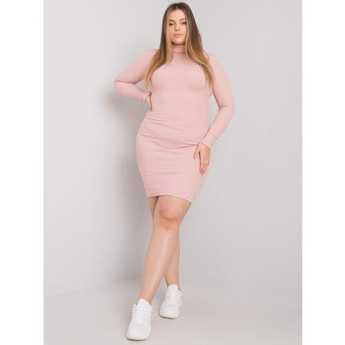 RUE PARIS Dress-RV-SK-R5133.07P-light pink Slike