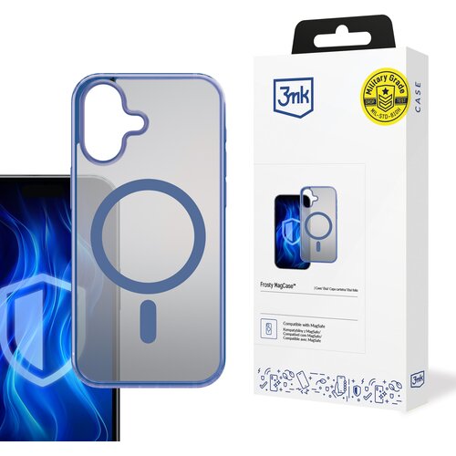 3mk APPLE IPHONE 16 PLUS - FROSTY MAGCASE BLUE, (5000299780) Cene
