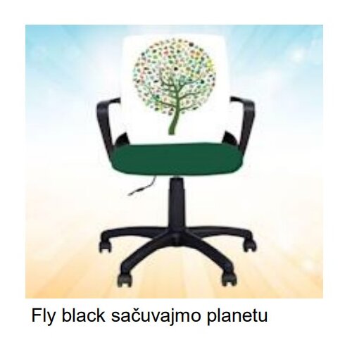 Olimp Sport Dečija Stolica Fly Black Sačuvajmo Planetu Cene