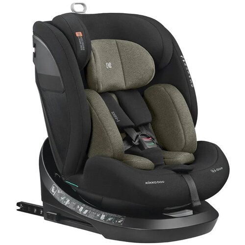 Kikka Boo Autosedi&amp;scaron;te 40-150 cm I-Hike I-SIZE ISOFIX Light Grey ( KKB50053 ) Slike