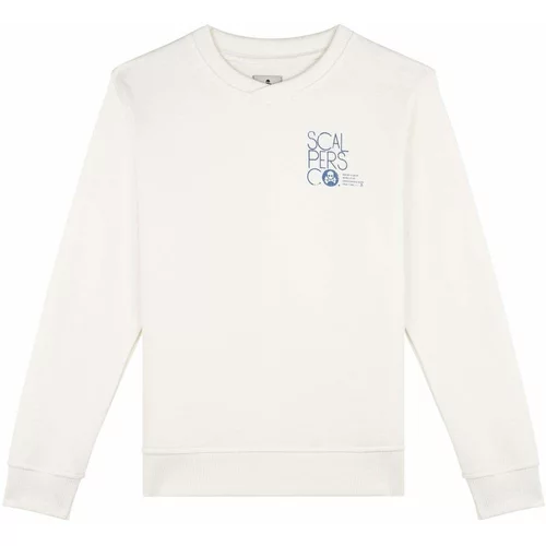Scalpers Sweater majica 'Museum' prljavo bijela