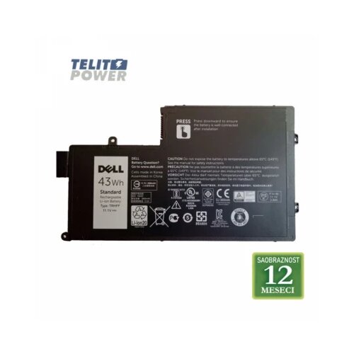  Baterija za laptop dell inspiron D5547 / trhff 11.1V 43Wh / 3800mAh Cene