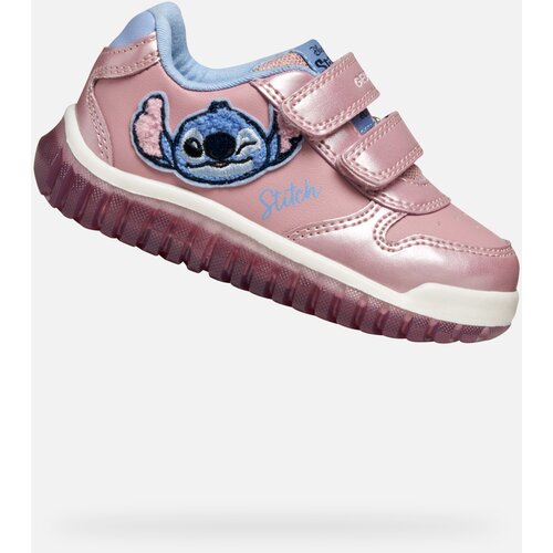 Geox Girls First Steps Lightyloo Pink - Girls Cene