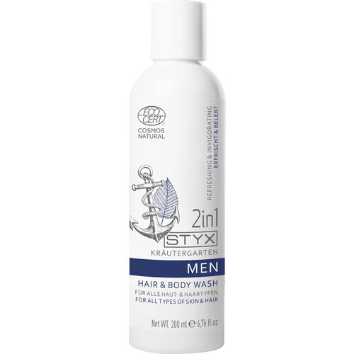  Herb Garden MEN 2v1 za umivanje las in telesa - 200 ml Slike