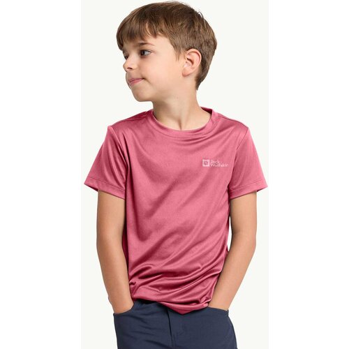 Jack Wolfskin Unisex dečija majica ACTIVE SOLID, Roze Cene