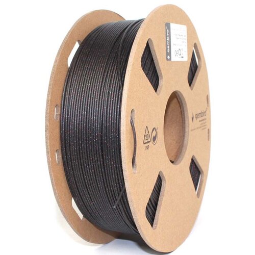 Gembird Filament 3DP-PLA-MX3-01-GBK Three Galaxy 1.75mm 1kg Black Cene