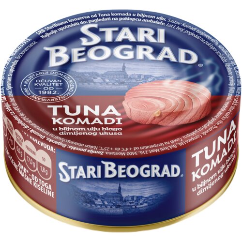 Stari Beograd tuna blago dimljenog ukusa 160g Slike
