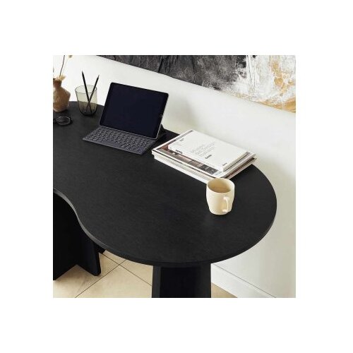 Hanah home Radni sto Infini, 120 x 75 x 60 cm, Crni Slike