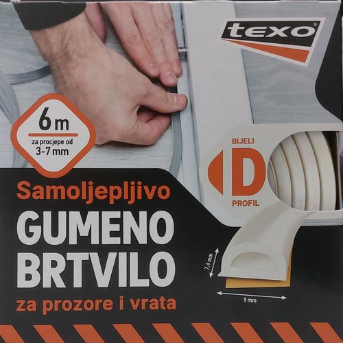  SAMOLJEPLJIVO GUMENO BRTVILO 4080 D-6B TEXO Cijene