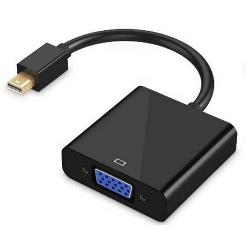 Fast Asia Adapter - konvertor Mini DisplayPort (M) - VGA (F) crni Slike