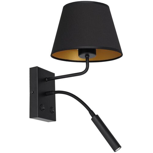  Zidna lampa ARDEN 1xE27/60W/230V + 1xG9/8W crna/zlatna Cene