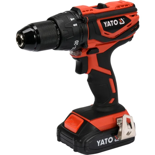 Yato Drill-Drill-Paddler 18V 40nm 1x2,0ah Li-Ion Mabuchi motor v kovčku YT-82788, (21121258)