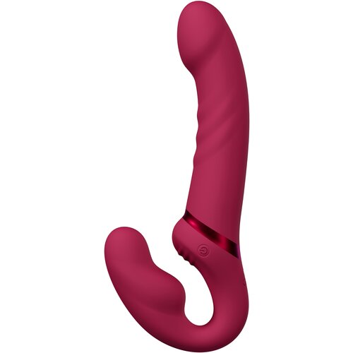 Lovense Lapis - vibrator bez naramenica (crveni) Slike