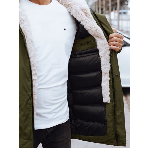 DStreet Men's Green Winter Jacket Cijene