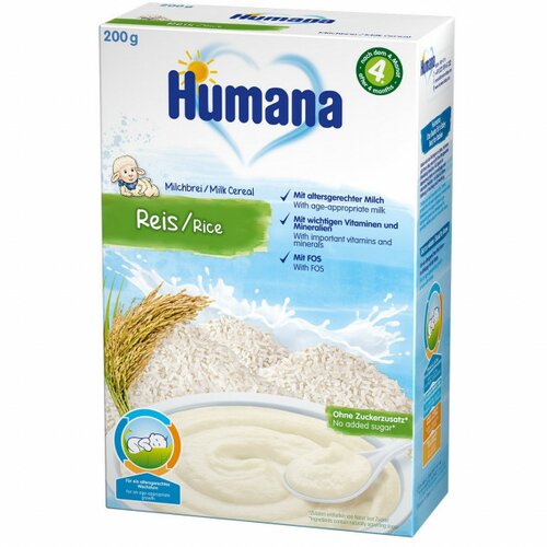 Humana mlečna kašica sa pirinčem 200G Slike