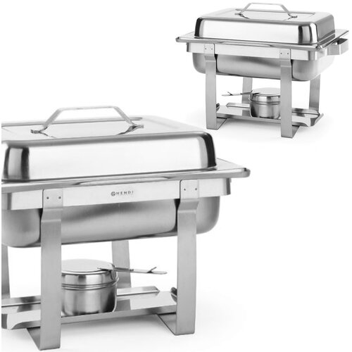 Hendi Induktivna posuda za podgrevanje hrane Gastronorm 1/2, Kitchen Line, 4,5L, 385x295x(H)310mm Cene