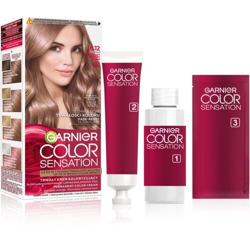 Garnier Color Sensation barva za lase odtenek 8.12 Opal Mauve 1 kos Cene