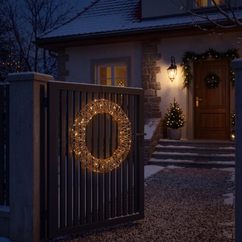 Brilagi LED spolja&amp;scaron;nji božićni venac LED/3,3W/230V IP44 &amp;Oslash; 48 cm Slike
