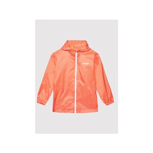 Regatta Dežna jakna Pack It III RKW213 Oranžna Regular Fit