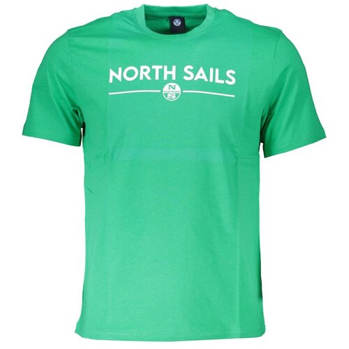 North Sails Zelena Mu&amp;scaron;ka Majica Kratkih Rukava Slike