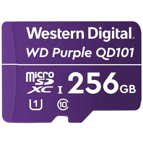 Wd D256G1P0C - pomnilniška kartica MicroSDXC 256 GB, vijolična