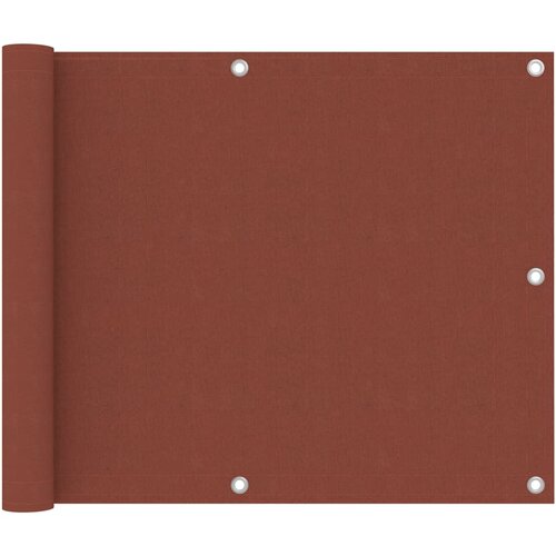 vidaXL balkonski zastor terakota 75 x 300 cm od tkanine Oxford Cijene