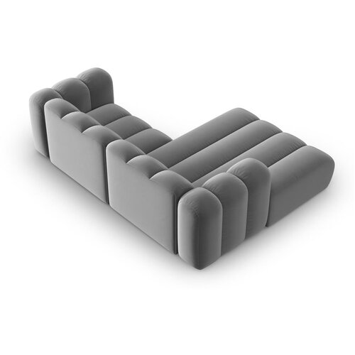 Micadoni Home Svetlo siva kotna sedežna garnitura (levi kot) Lupine &amp;ndash; Slike