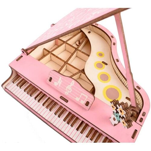 CarolijaShop 3D drvena slagalica-pink klavir Cene