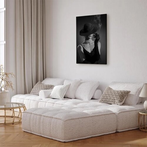  Slika - Black Elegance (1 Part) Vertical 60x90 Standard Slike