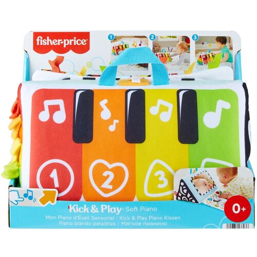 Fisher Price Kick &amp;amp; Play - Mehki klavir (HND54), (21381993) Slike