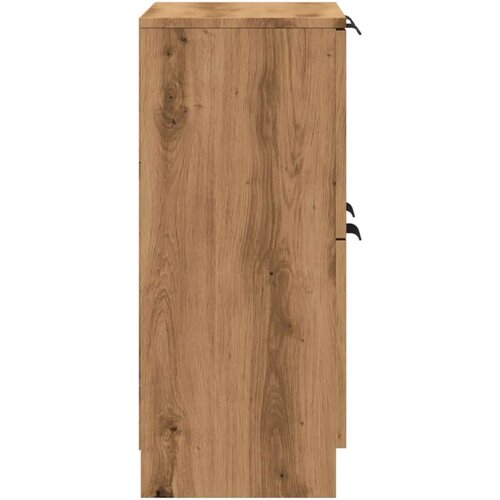 VidaXL Komoda boja hrasta artisan 60x30x70 cm od konstruiranog drva Slike