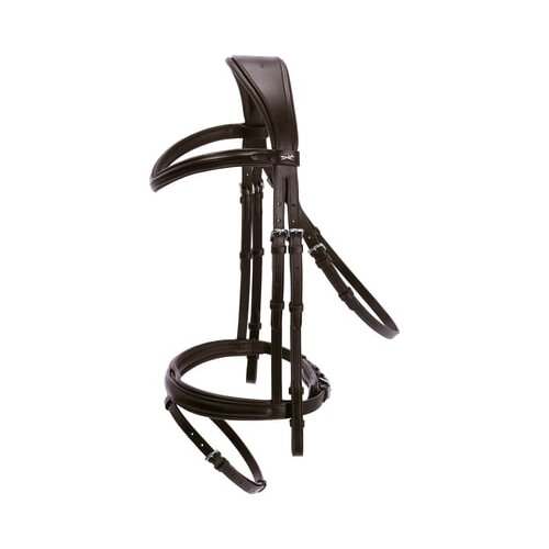 Schockemöhle Sports Uzda Monza, brown/silver Cene