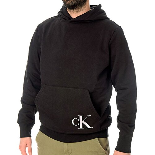 Calvin Klein muški duks color off placed monogram hoodie Slike