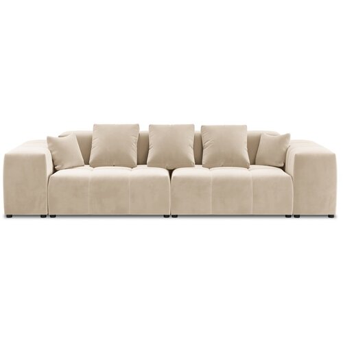 Cosmopolitan Design Bež baršunasta sofa 320 cm Rome Velvet - Cijene