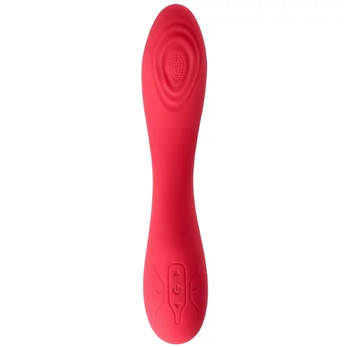 Virgite Essentials Vibrator Virgite With Tapping Function V8 Pink