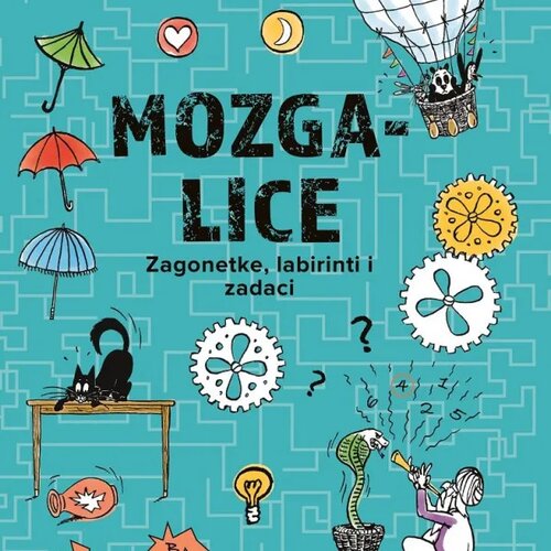 MALIK knjiga Mozga-lice plava 6+ Slike