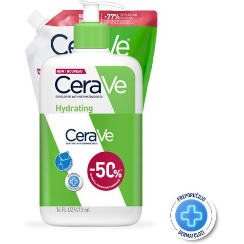 CeraVe CRV REFILL 473 ML+ Hydrating Cleanser 473 ML Cene
