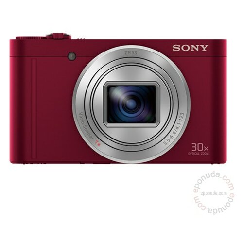 Sony Cyber-Shot DSC-WX500 Red digitalni fotoaparat Slike