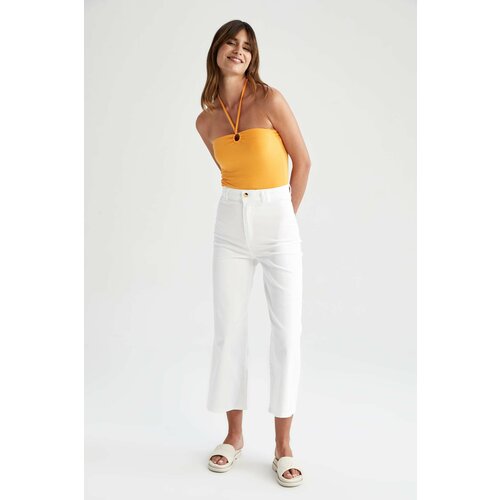 Defacto Crop Fit High Waisted Ankle Culottes Slike